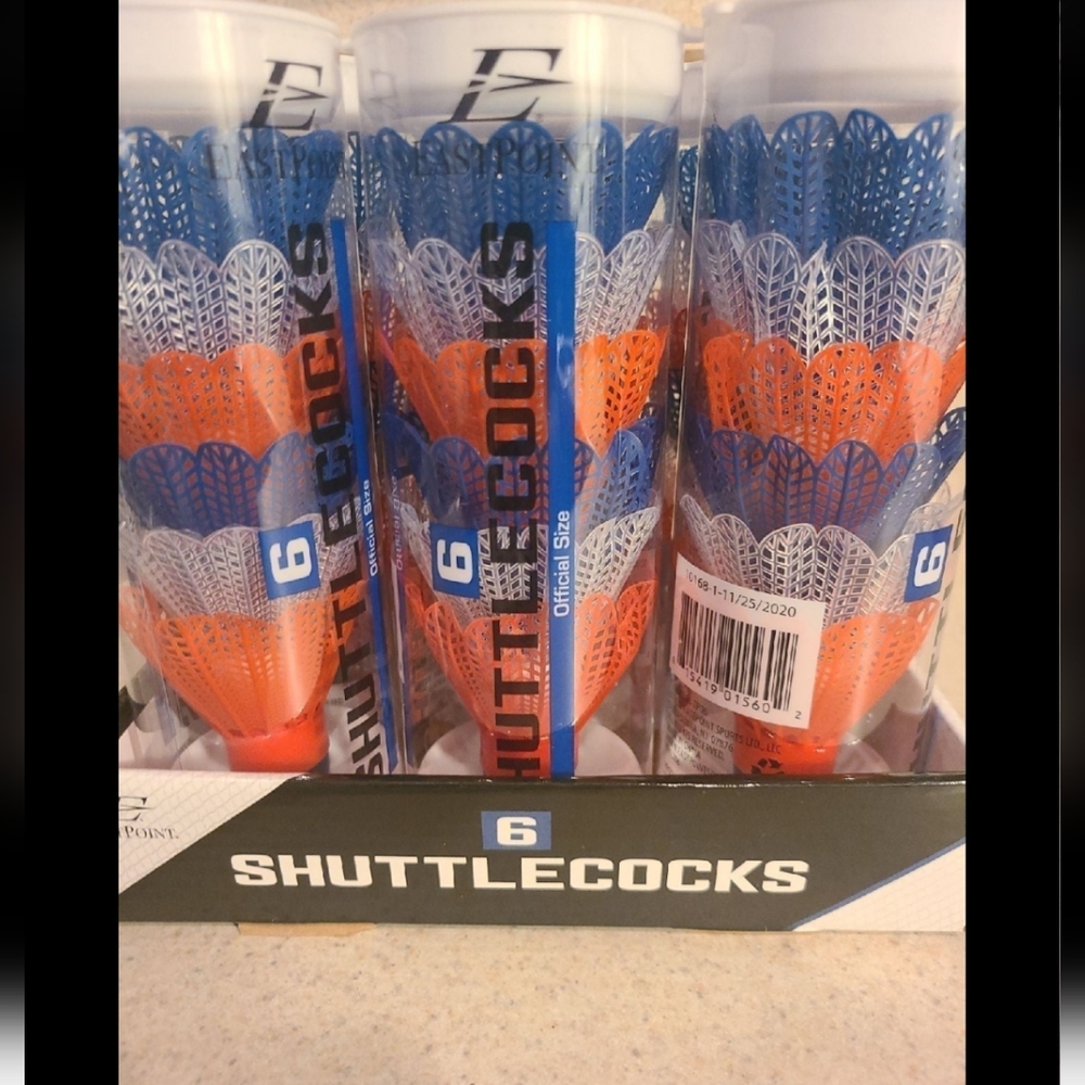 Shuttlecocks Official Size Eastpoint, 36 total